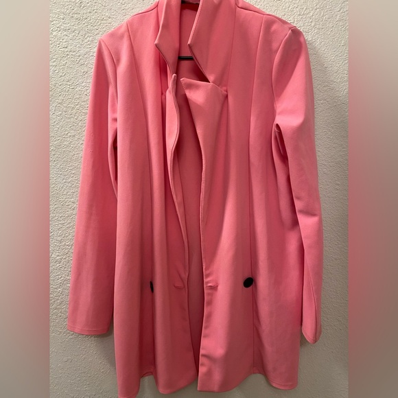 PrettyLittleThing Pink Blazer‎ Size 6 - Picture 1 of 8